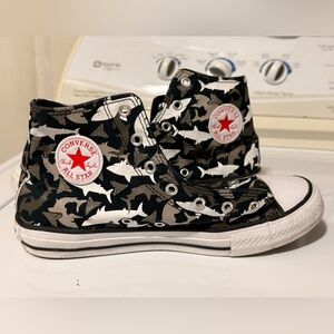 Converse Shark High-top Chuck Taylors
